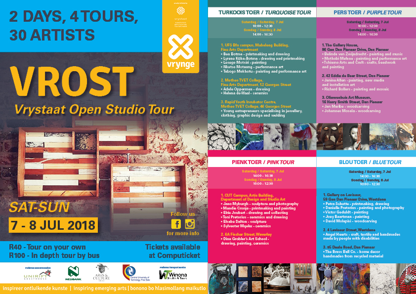 Art festival booklet of cultural tours